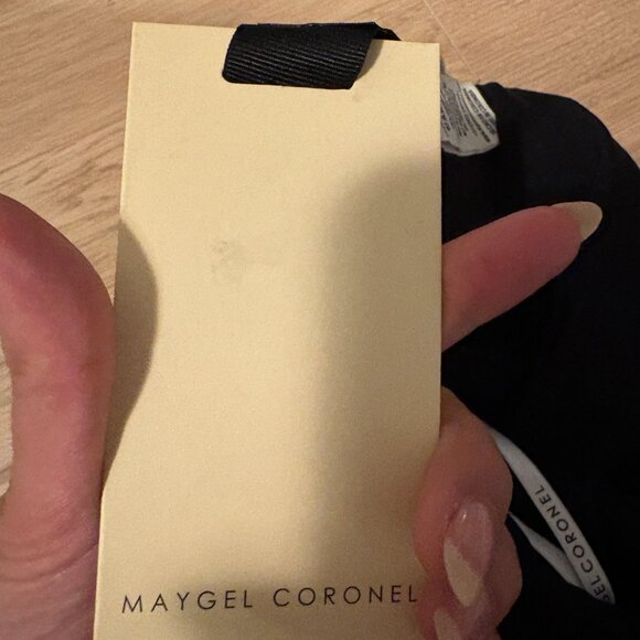 NWT Maygel Coronel Karmairi Maxi Skirt Black One Size - Picture 7 of 7